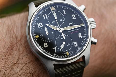 iwc spitfire chronograph price.